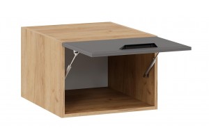 Кухонный гарнитур Тиана №8 Дуб Крафт золотой, Белый супермат, Асфальт супермат