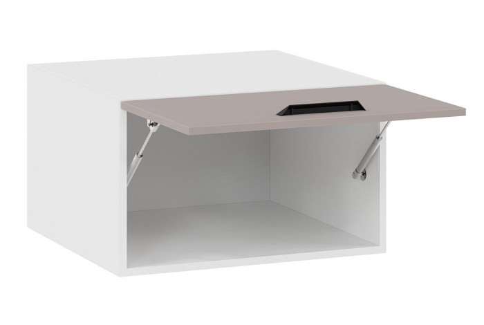 Кухонный гарнитур «Тиана» №9 Белый, Белый супермат, Мокко супермат