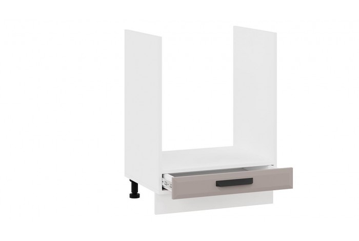 Кухонный гарнитур «Тиана» №9 Белый, Белый супермат, Мокко супермат