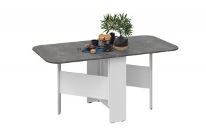 Стол-книжка Т1 Белый, Ателье темный