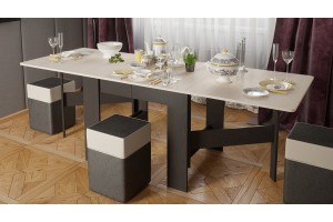 Стол-книжка Тип 2 Венге Цаво, Дуб Белфорт