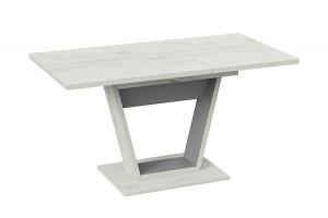 Стол обеденный Гавана Тип 1 Дуб Крафт белый, Серый графит