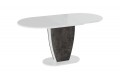 Стол обеденный «Монреаль» Тип 1 Белый глянец, Моод темный