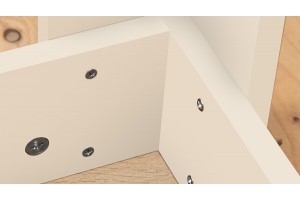 Стол обеденный Промо Тип 1 Белый, Дуб Сонома светлый