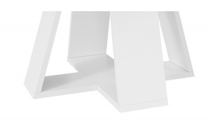 Стол обеденный Райнер Тип 1 Белый, Ателье темный