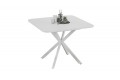 Стол обеденный раздвижной «Лиссабон» Тип 1 Белый муар, Белый