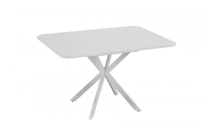 Стол обеденный раздвижной «Лиссабон» Тип 1 Белый муар, Белый