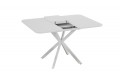 Стол обеденный раздвижной «Лиссабон» Тип 1 Белый муар, Белый