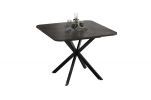 Стол обеденный раздвижной Лиссабон Тип 1 Черный муар, Ателье темный