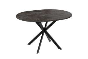 Стол обеденный раздвижной Мэдисон Тип 1 Черный муар, Ателье темный