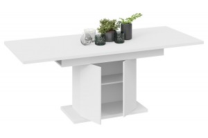 Стол раздвижной Детройт Тип 1 Белый