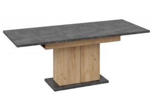 Стол раздвижной Детройт Тип 1 Дуб Крафт золотой, Ателье темное