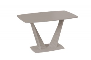 Стол раздвижной Фабио Тип 1 Капучино матовый, Стекло матовое капучино