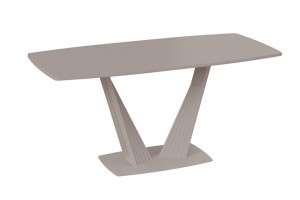 Стол раздвижной Фабио Тип 1 Капучино матовый, Стекло матовое капучино