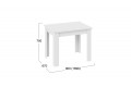 Стол раздвижной «Промо» тип 3 - 005.000.000 Белый