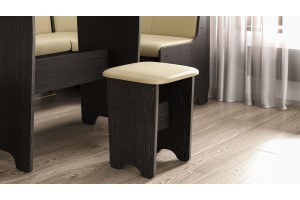 Кухонный уголок Техас Исп.1 Венге, Экокожа бежевая