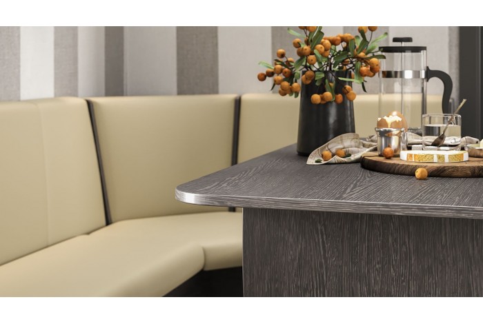 Кухонный уголок «Техас» Исп.1 Венге, Экокожа бежевая