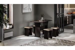 Обеденная группа Тип 1 Венге, «Санчо»/Коричневый