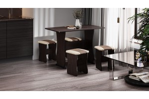 Обеденная группа Тип 1 Венге, «Санчо»/Коричневый