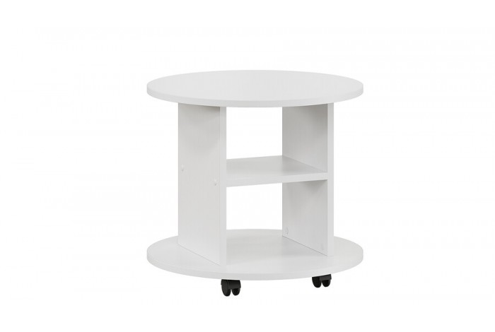 Стол журнальный Остин Белый Ясень