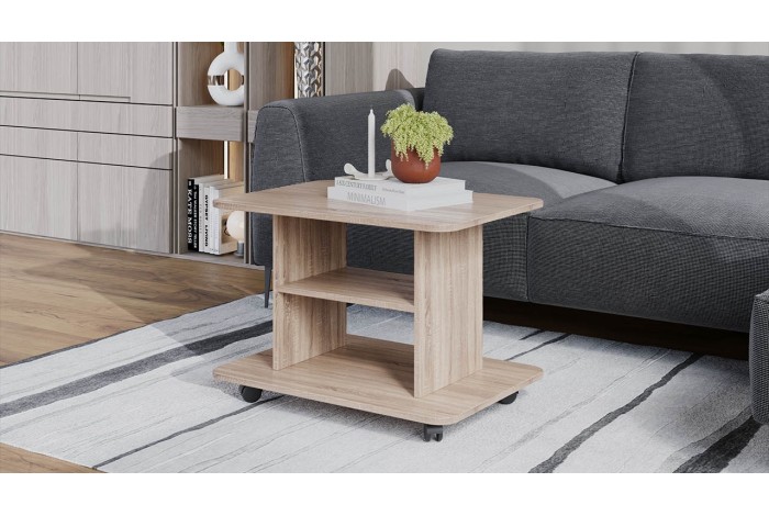 Стол журнальный Тип 1 - МФ-107.001 Дуб Сонома трюфель