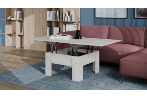 Стол журнальный Тип 10 Дуб Крафт белый