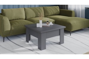 Стол журнальный Тип 10 Графит Серый