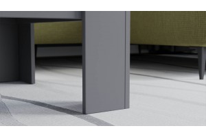 Стол журнальный Тип 10 Графит Серый