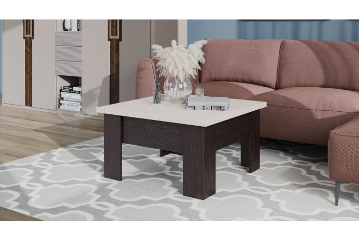 Стол журнальный Тип 10 Венге Цаво, Дуб Белфорт