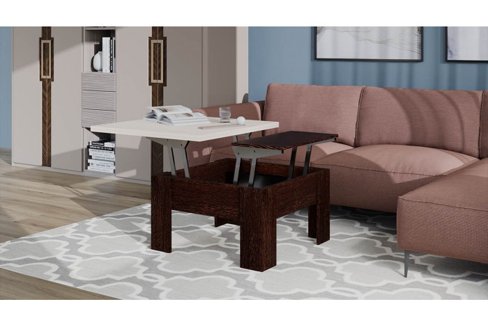 Стол журнальный Тип 10 Венге Цаво, Дуб Белфорт