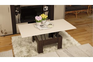 Стол журнальный Тип 10 Венге Цаво, Дуб Белфорт