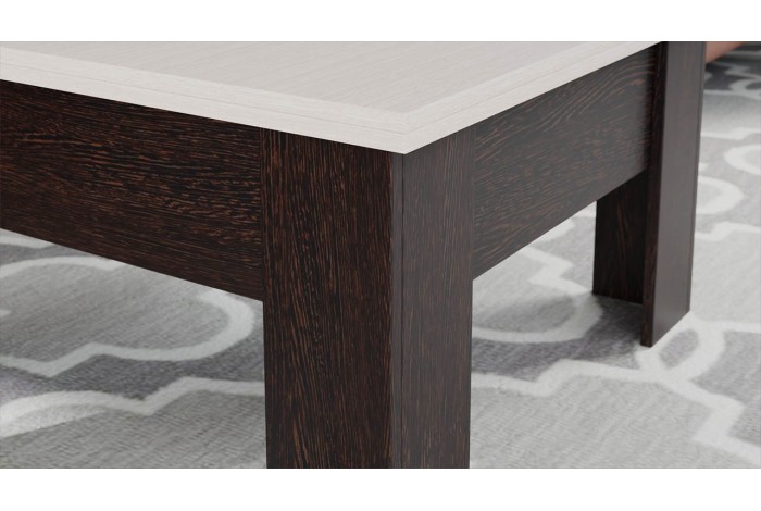 Стол журнальный Тип 10 Венге Цаво, Дуб Белфорт