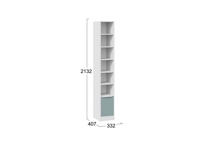Модульная мебель для офиса «Марли» Белый, Серо-голубой