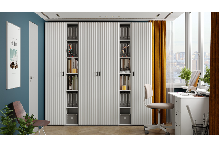 Набор мебели для офиса «Тиффани» №1 Белый снег, Белый софт