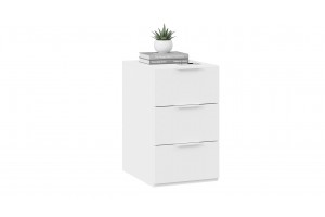 Тумба универсальная Порто (для стола) Белый Жемчуг, Белый софт