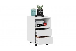 Тумба выкатная Тип 14 Белый Ясень