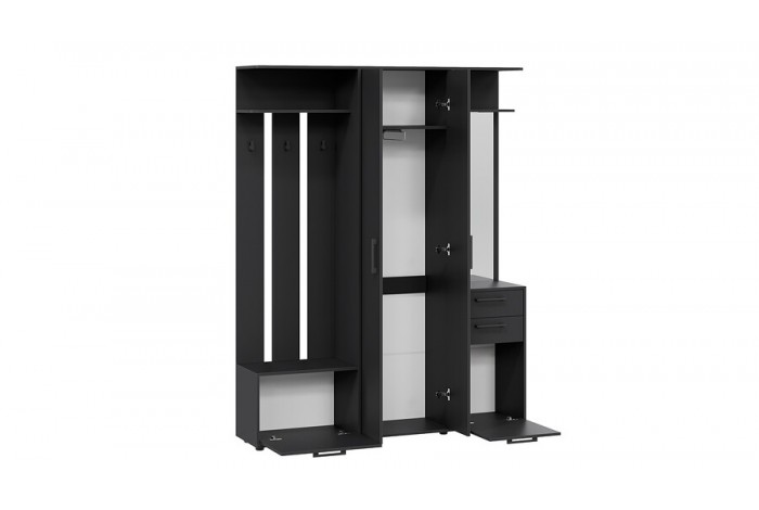 Набор мебели для прихожей «Витра» Тип 2 Антрацит