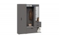 Прихожая «Эрика» №1 Тип 2 Графит Серый