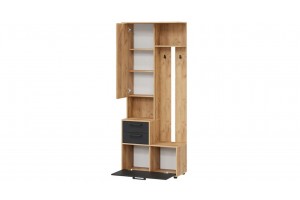 Прихожая Витра №4 Дуб Крафт золотой, Антрацит