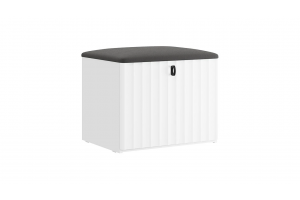 Прихожая Тиффани стандартный Белый снег, Белый софт