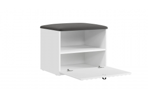 Прихожая Тиффани стандартный Белый снег, Белый софт