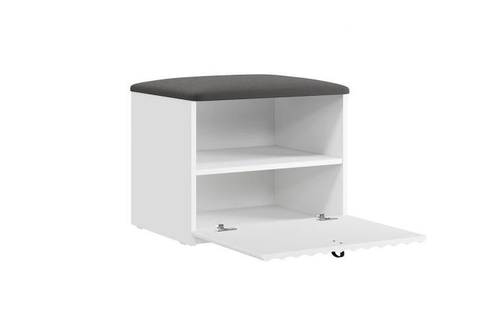 Прихожая «Тиффани» №1 - ГН-001 Белый снег, Белый софт