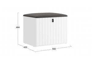 Прихожая Тиффани стандартный Белый снег, Белый софт