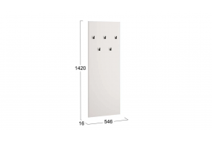 Прихожая Тиффани стандартный Кашемир, Кашемир матовый