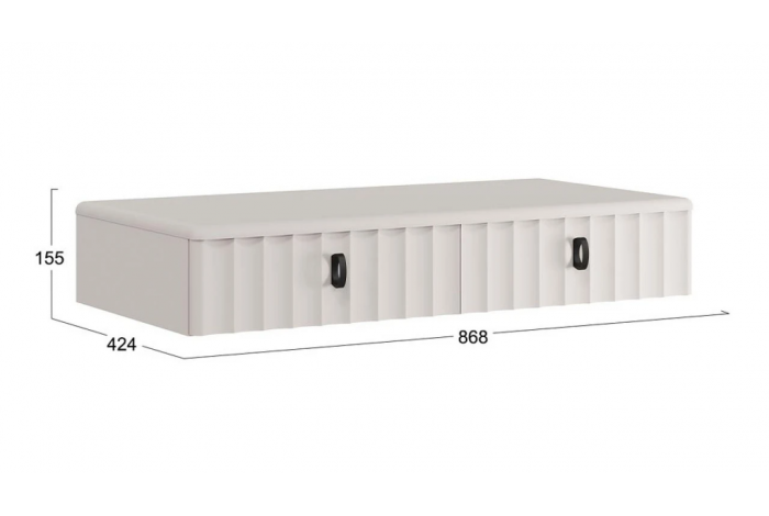 Прихожая «Тиффани» №4 - ГН-004 Кашемир, Кашемир матовый