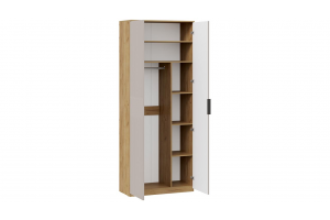 Прихожая Хилтон №2 Дуб Крафт золотой, Мокко матовый