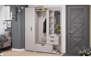 Модульная прихожая Эрика Тип 2 Кашемир