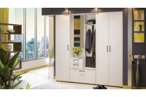 Модульная прихожая Витра Белый Ясень