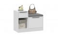 Тумба для обуви «Агата» комбинированная - 300.006.000 Белый