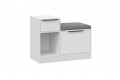 Тумба для обуви «Агата» комбинированная - 300.006.000 Белый